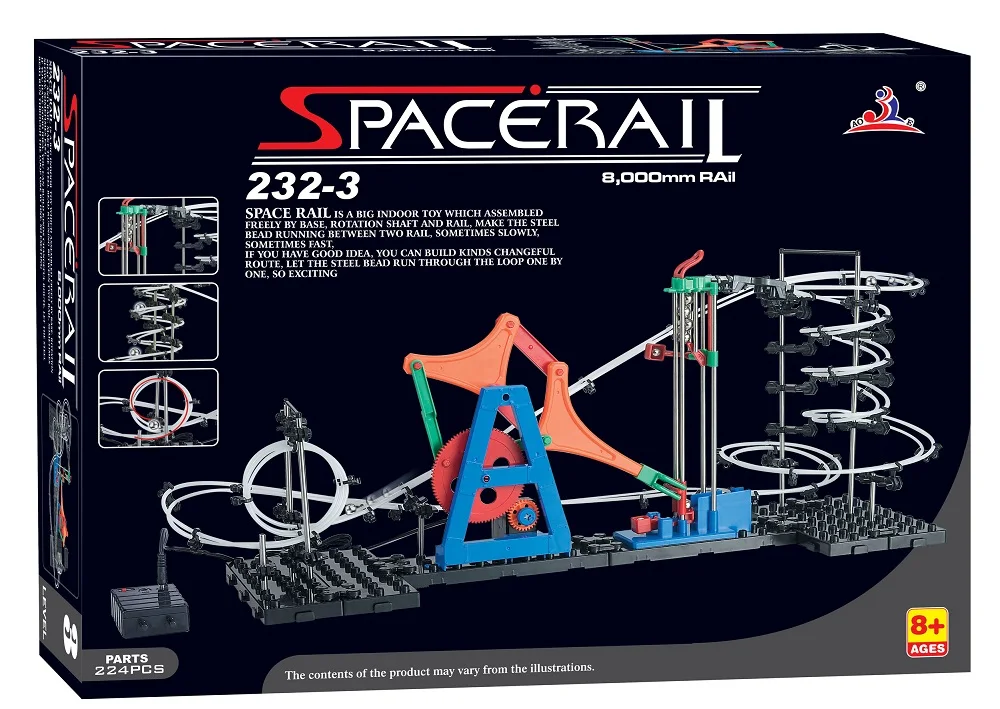 SPACERAIL креативная серия Item-3(#232-3) Инновационные DIY игрушки модели строительные наборы Phsical обучения или научная игрушка