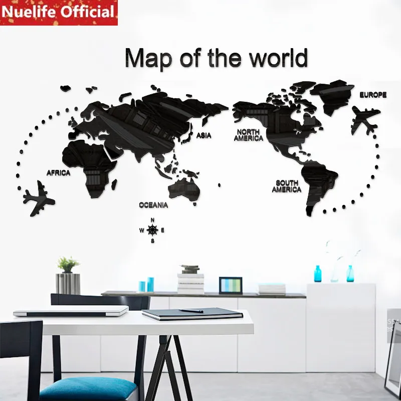 كبيرة خريطة العالم تصميم الاكريليك ملصقات جدار غرفة الاطفال عنبر كنبة مكتب حائط الخلفية الديكور ملصقات جدار كبيرة خريطة العالم تصميم الاكريليك ملصقات جدار غرفة الاطفال عنبر كنبة مكتب حائط الخلفية الديكور ملصقات جدار