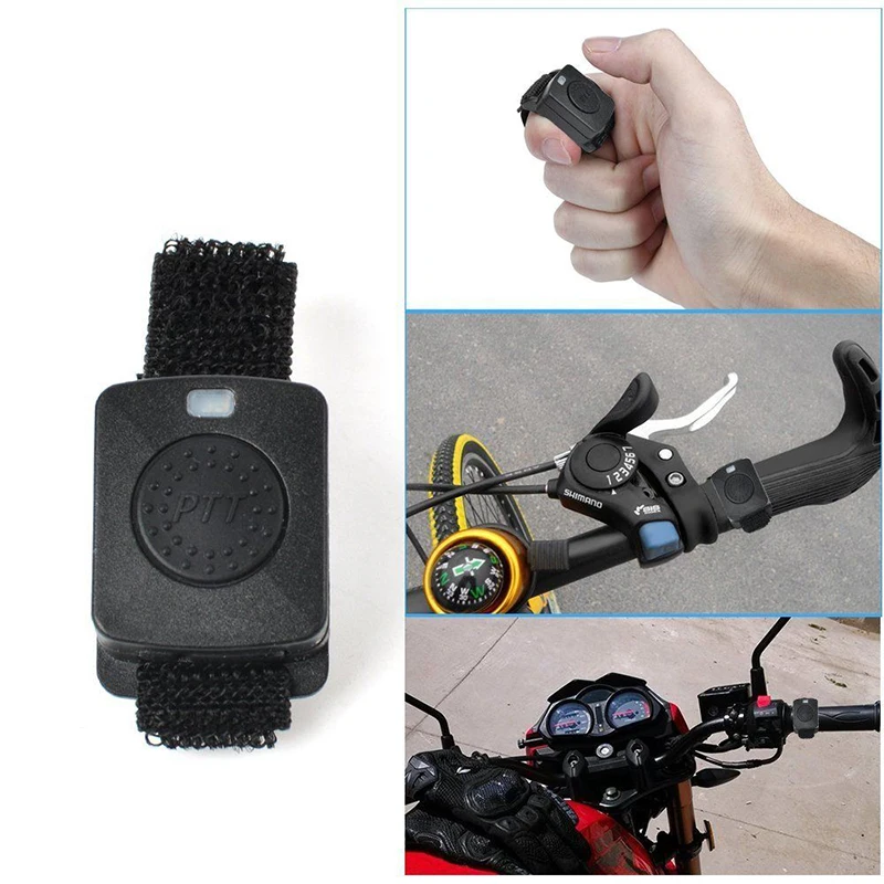 HYS 2m 70cmWalkieTalkieWirelessBluetoothearpieceHeadset for Motorola GP300 BluetoothWireless Headset Earpiece for KENWOOD TYT HYT BAOFENG UV82WalkieTalkie (3)