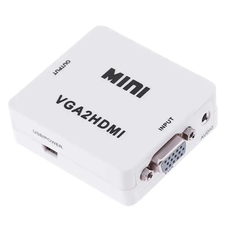 

ALLOYSEED HDMI to AV/RCA CVBS Adapter 1080P Video Converter VGA2HDM Adapter Converter Box HDMI TO AV RCA Adapter