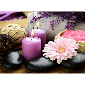 

DIY Diamond Painting candle flower Full Drill Rhinestone cross stitch kits handmade embroider Crafts love gift