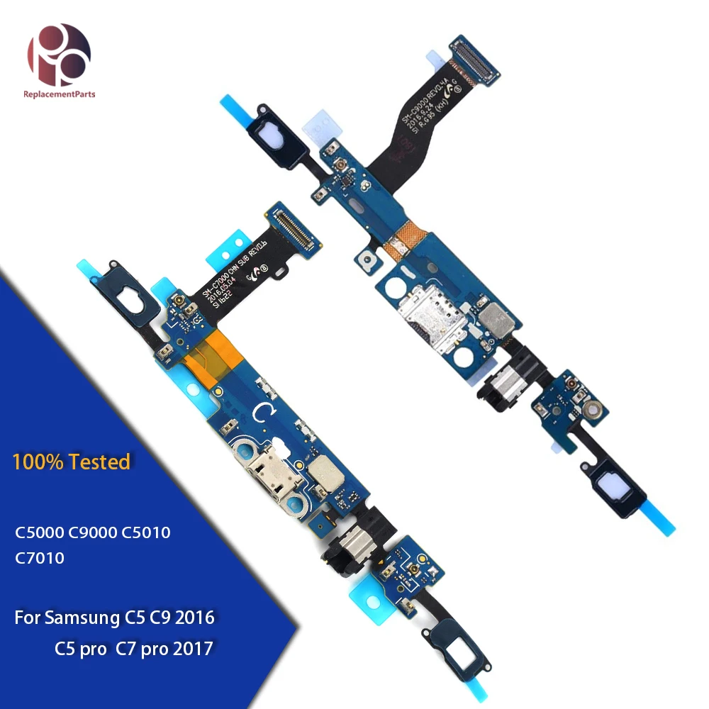 

Tested Dock Connector Charger Board USB Charging Port Flex Cable For Samsung Galaxy C5 C5000 C9 C9000 C5 pro C5010 C7 pro C7010
