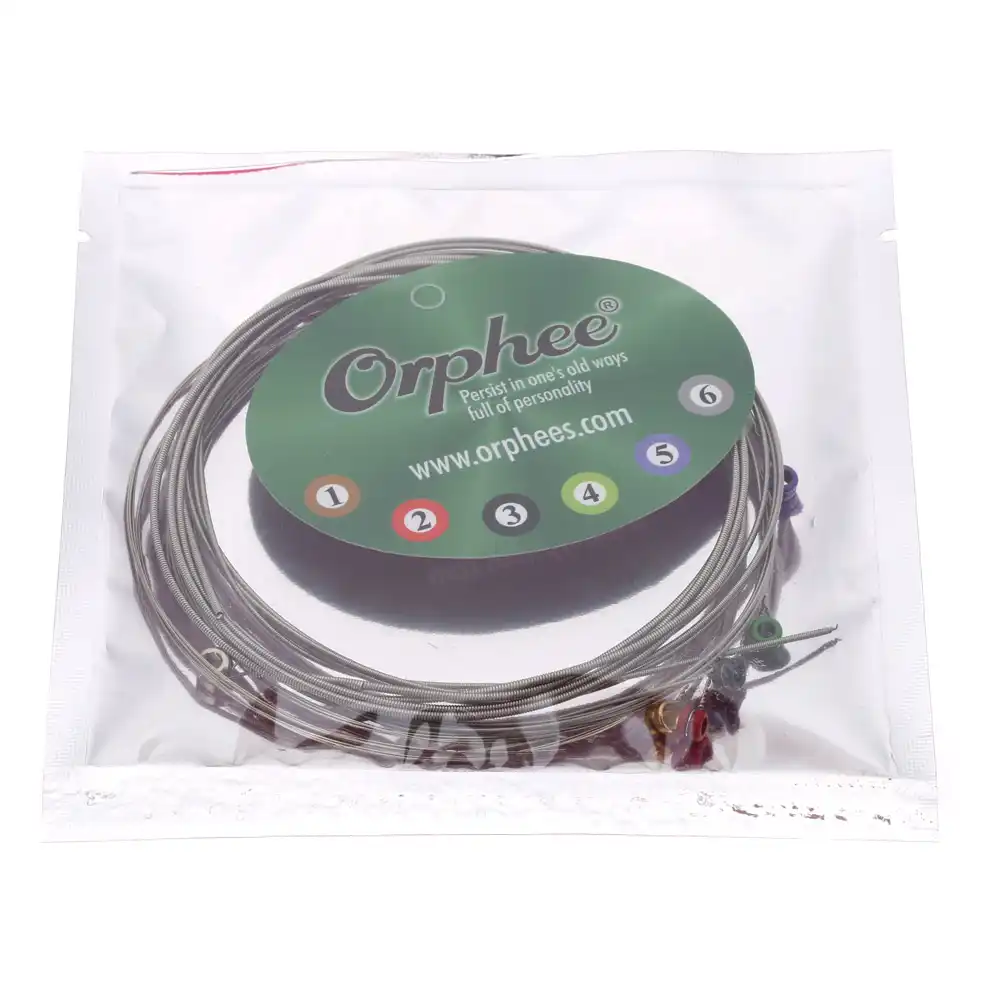 Струны Orphee RX17 для электрогитары (.010 .046) 8% никелевый сплав|orphee rx17|electric guitar stringsguitar