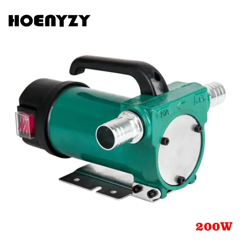 

Mini DC 12V 24V 200W 60L/MIN Self Priming Electric Automatic Transmission Oil Pump Diesel Fuel Transfer Oil Suction Pump