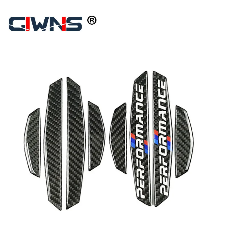 

1Set Car Carbon Fiber Anti-collision Car Stickers Protective Cover Door Side Stickers For BMW X1X3X5X6