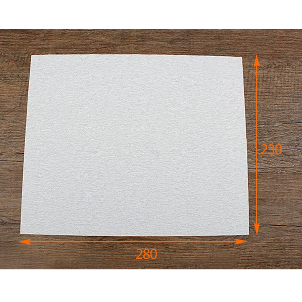 1 шт сухой матовая бумага прямоугольный Деревообработка ручной полированной мебель Wenwan Белое Сухое наждачная бумага для полирования