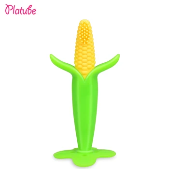 

High Quality Safe Baby Teether Silicone Toothbrush Environmentally Teething Ring Kids Teether Children Chewing Silicone Teether