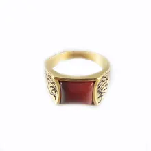 WAWFROK 2016 Fashion Inoxidable Popular Women Ring Men Ring 316L Stainless Steel Rings Crystal Wedding Anillos Jewelry R-053