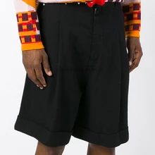 27-44 Новая мужская одежда модные повседневные шорты подходящие ко всему свободные индивидуальный профиль складные Большие размеры костюмы