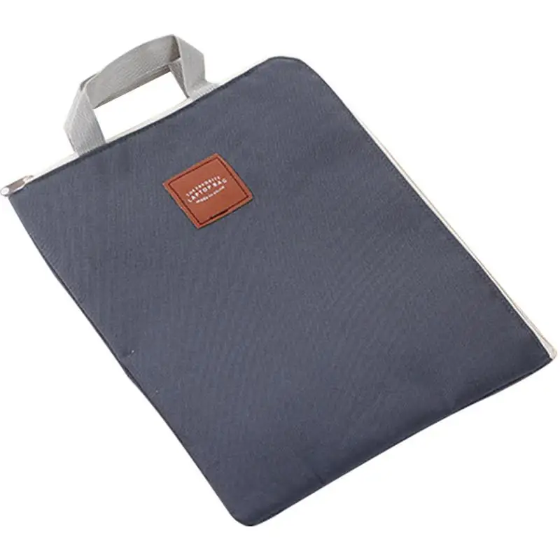 

Laptop Briefcase Laptop Handbag Bag Multi Function For File Document Office Briefcases Makeup Bag Canvas Simple Men Women Bags