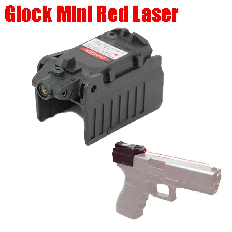 Tactical Compact Glock Red Laser Pistol Laser Sight For Glock 17 18C 19 22 23 25 26 27 28 31 32 33 34 35 37 Series-0