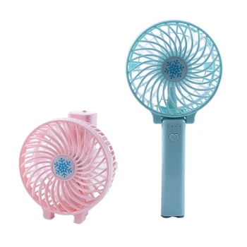

Portable Cooler Cooling Fan For Outdoor Travel Gift Hand Fan USB Rechargeable Foldable Handheld Mini Fan