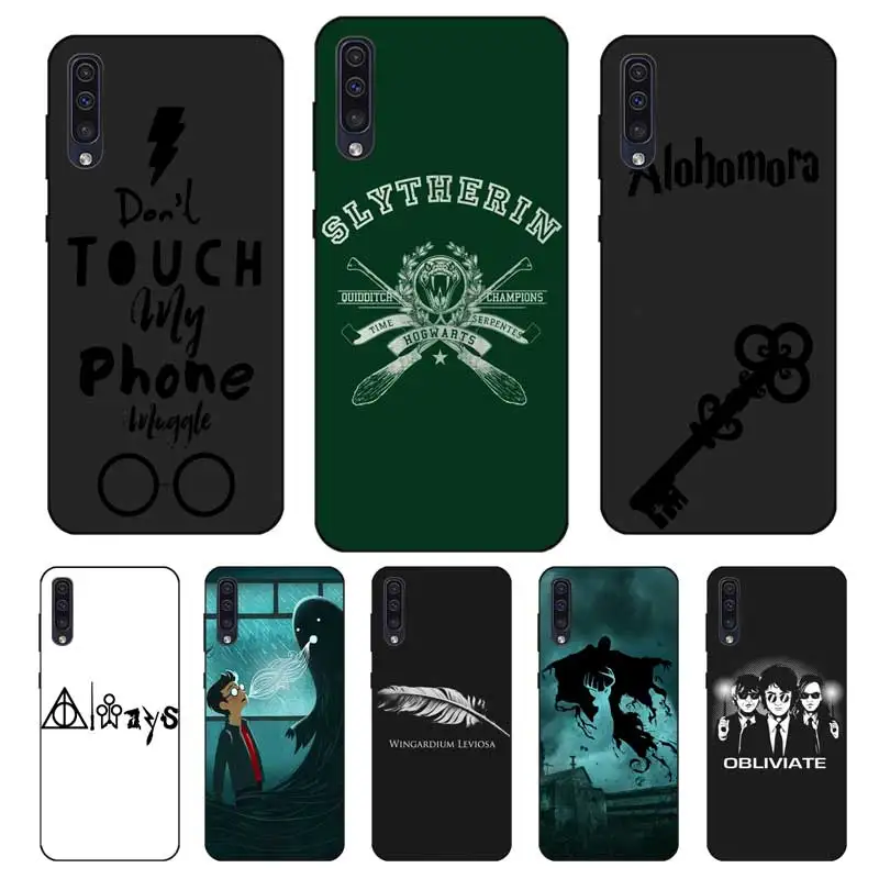 

P082 Harry Potter Black Silicone Case For Samsung Galaxy A2 Core A6 A7 A8 A9 A10 A30 A40 A50 A60 A70 A8S A9S A20E Plus