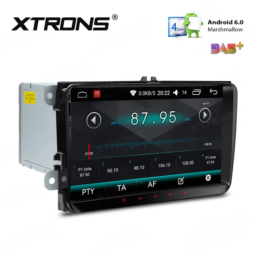 Cheap XTRONS 9" Android Head Unit Stereo Radio GPS Video Car DVD Player for Volkswagen Passat Estate Sedan Wagon for SEAT for SKODA 2