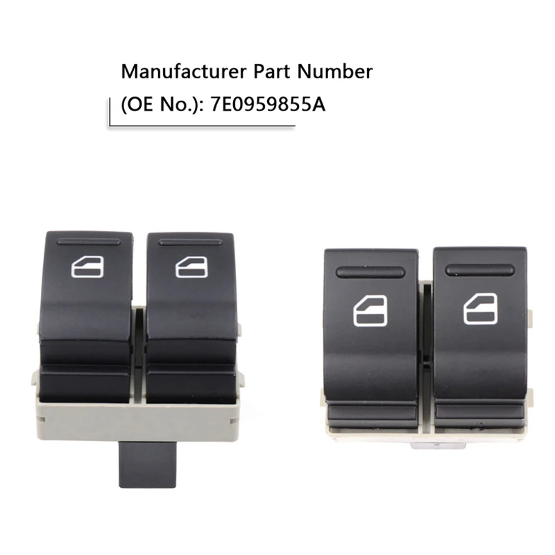 Electrical Car Window Lifter Switch For VW Transporter T5 T6 7E0959855A