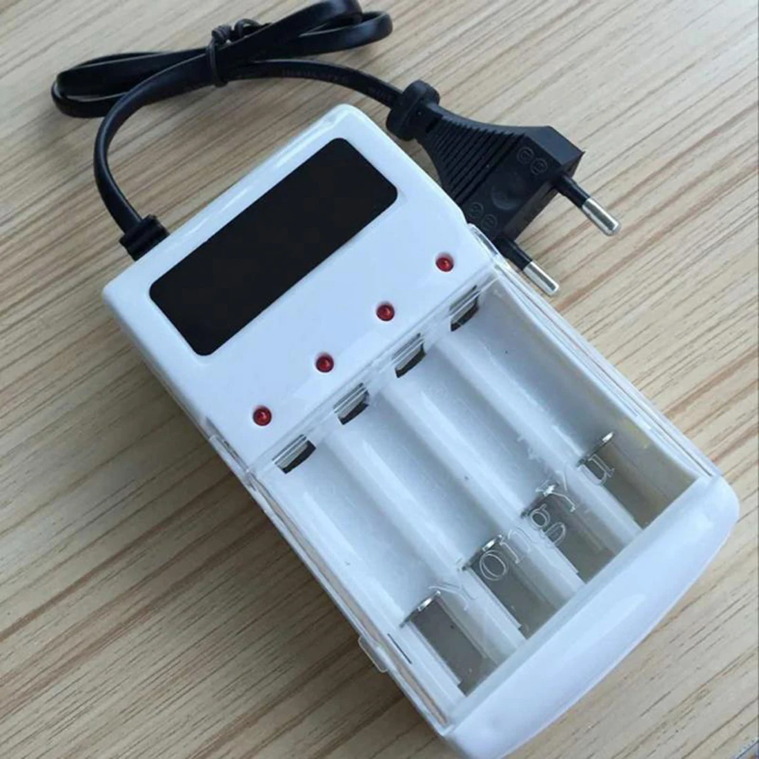 Marsnaska 1Pcs Universal Charger Aa And Aaa Rechargeable 4Ports Battery Charger Smart Travel Charger With Eu Plug Marsnaska 1Pcs Universal Charger Aa And Aaa Rechargeable 4Ports Battery Charger Smart Travel Charger With Eu Plug