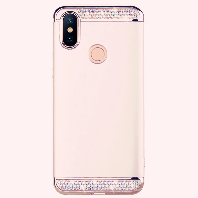 Для Samsung Galaxy A30 A20 Чехлы 3 в 1 Алмазный блестящий чехол для samsung A50 A70 A10 M10 A40 A60 A40S M20 M30