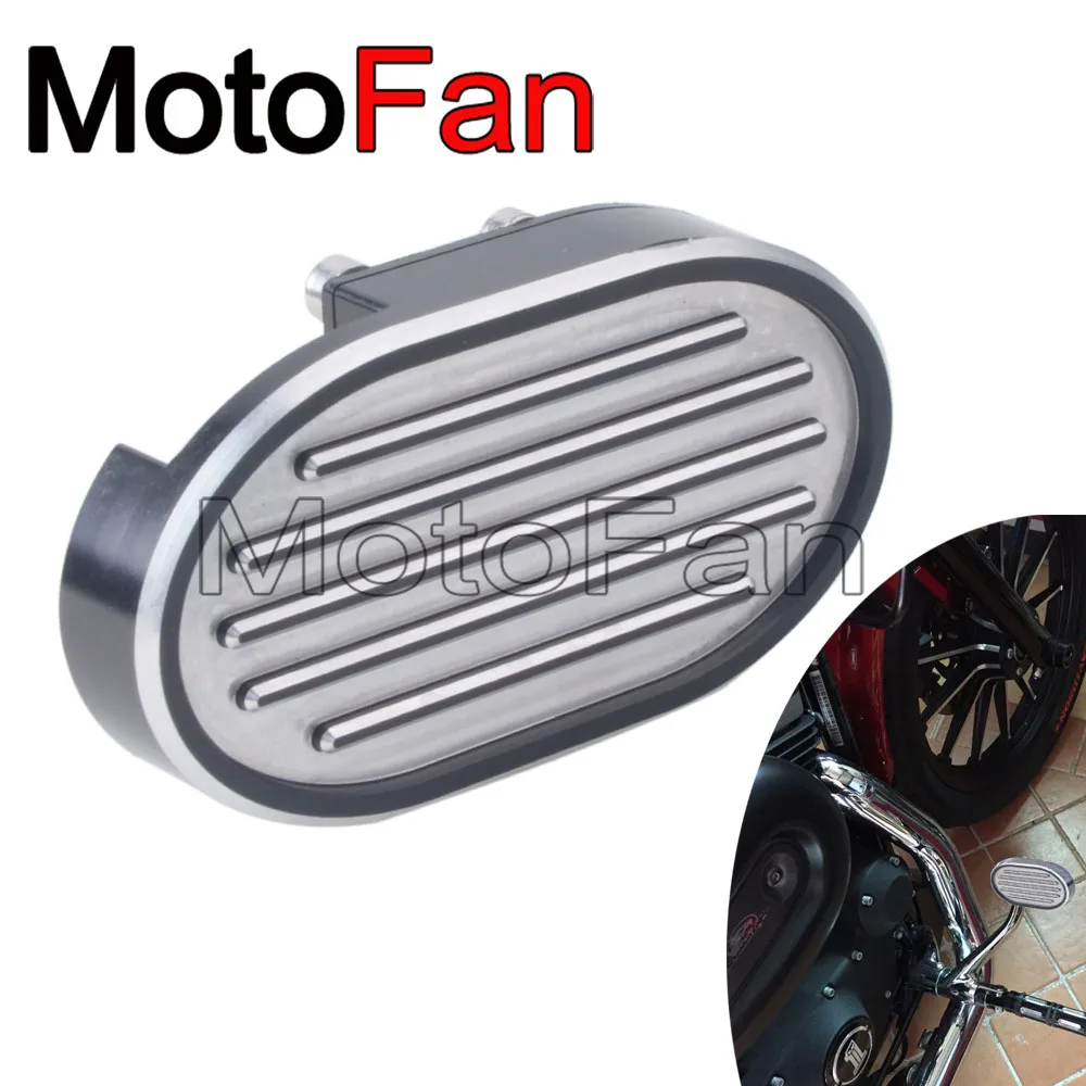 Motorcycle Brake Pedal Pad Foot Peg Cover Replacement for Harley