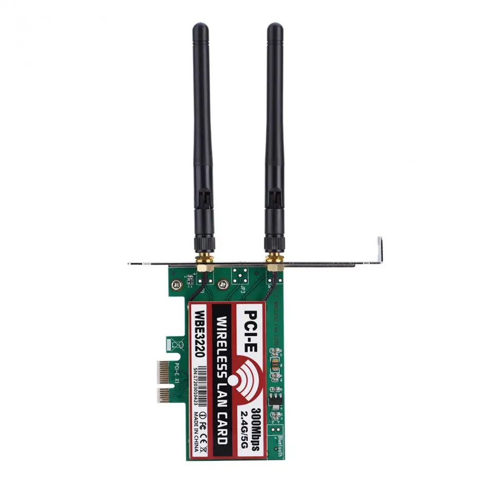 2,4G/5G 300Mbps PCI-e двухдиапазонный AP беспроводной WiFi WLAN адаптер Беспроводная точка доступа для ноутбука