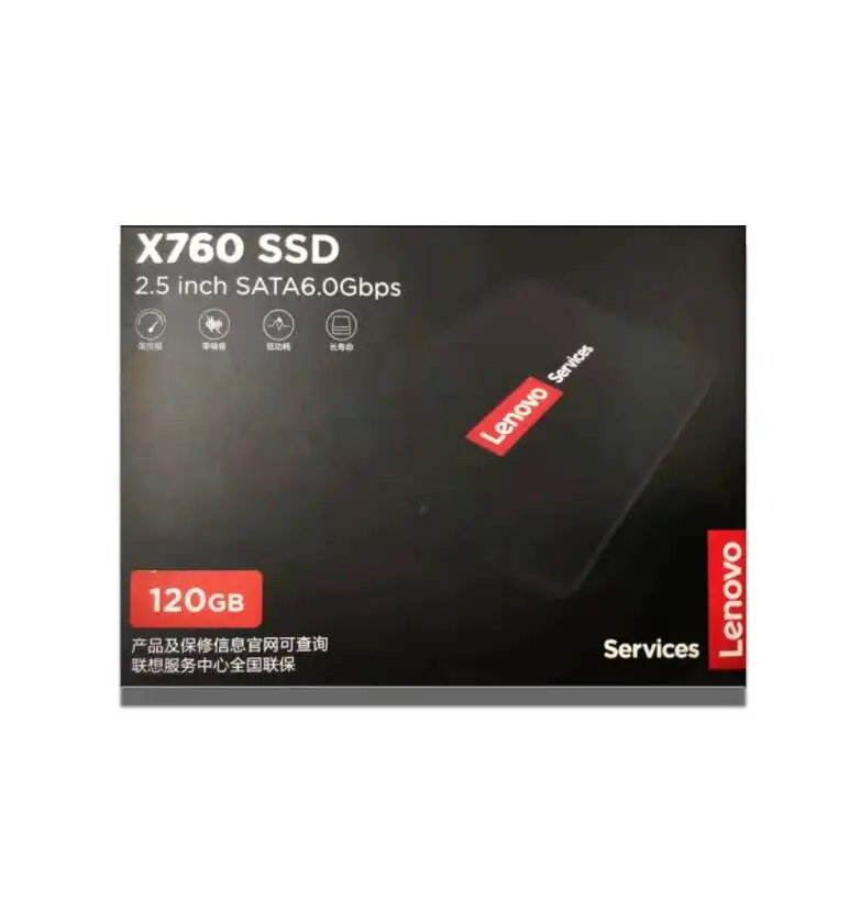 Lenovo SSD X760 Внутренний твердотельный диск 120 ГБ 128 ГБ 240 ГБ 256 ГБ 512 ГБ флэш-памяти акулы жесткий диск SATA3 для ноутбука, настольного компьютера, ПК