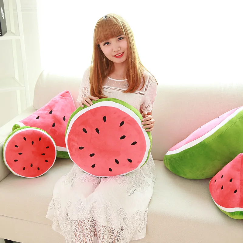 1 Piece New Arrival Cute Colorful Soft Watermelon Plush Toy Appease