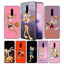 Lola Bunny Soft Black Silicone Case Cover for OnePlus 6 6T 7 Pro 5G Ultra-thin TPU Phone Back Protective