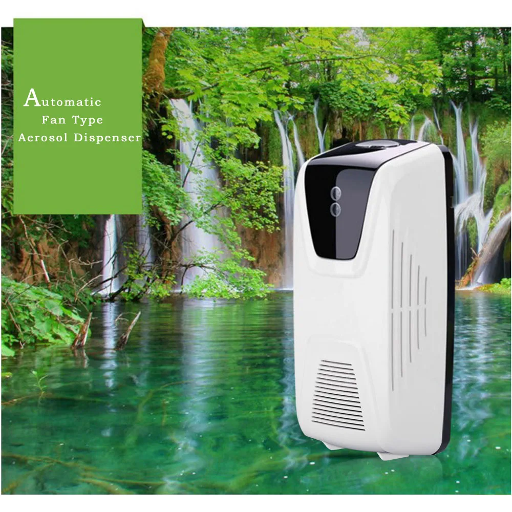 

For Hotel Home Toilet Automatic Light Sensor Air Freshener Dispenser Use Essential Oil or Perfume Refillable Aerosol Dispenser