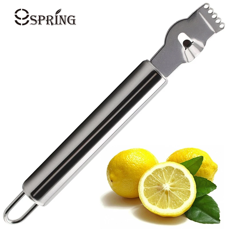 Kitchen Accessories Stainless Steel Lemon Peeler Metal Lime Orange