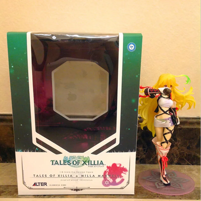 HKXZM Аниме Фигурка 21 см Tales Of xillia Milla Maxwell 1/8 масштаб сексуальная фигурка ПВХ Модель