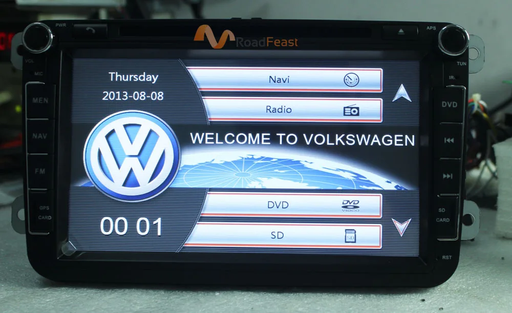 Car DVD for Volkswagen VW Passat B5-Polo-Bora-Golf MK4 2