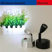 1 Вт/3 Вт AAA батарея светодиодная точечная лампа, без питания ювелирные изделия, фон, стена/стол/стекло фиксированный портативный дисплей led Li батарея лампа