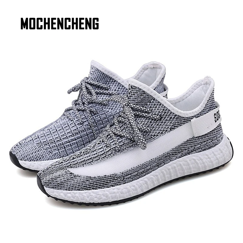 

Breathable Casual Sneaker Mens Shoes Lace-up Mesh Comfortable Man's Shoes High Street Fashion Rubber Male Sneakers Shoes