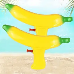 Летние детские пляжные игрушки Детские Водяные Пистолеты для купания на открытом воздухе игрушки в форме банана водяные игрушки водяной