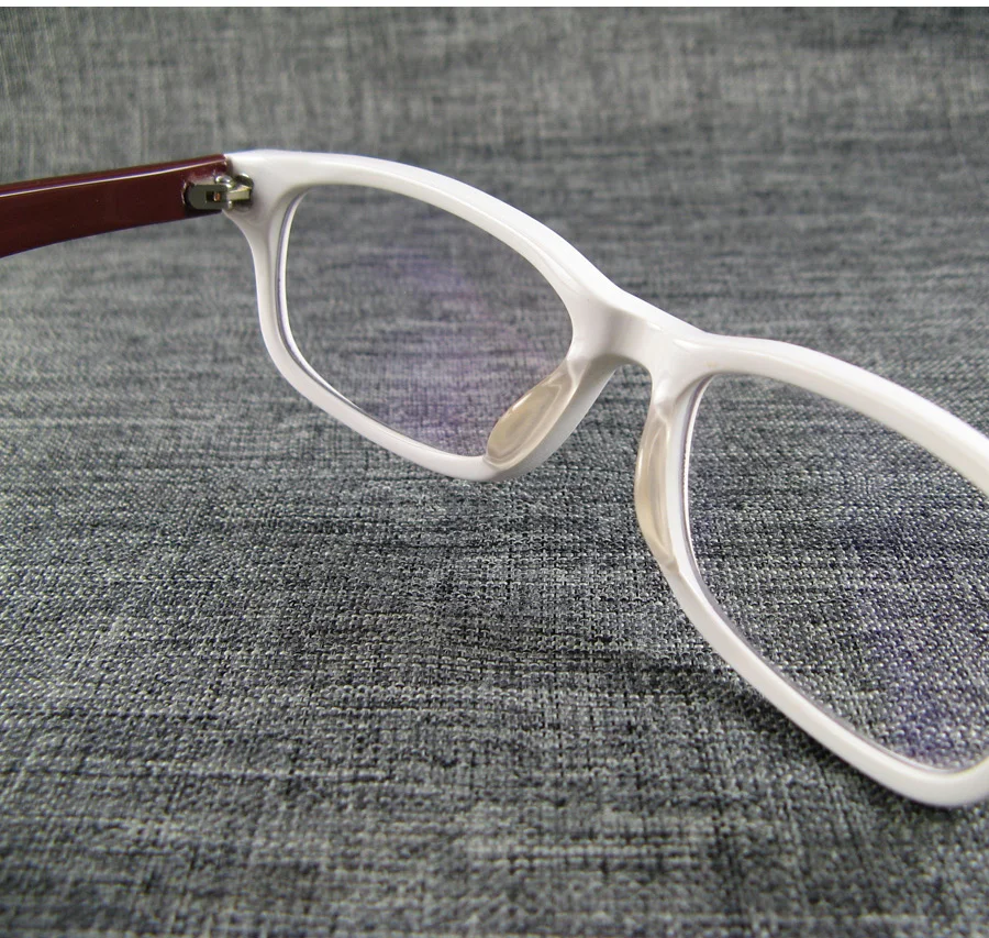 Белые компьютерные очки мужские анти-излучение анти-синий светильник без градусов плоская белая рамка Декоративные очки женский волна