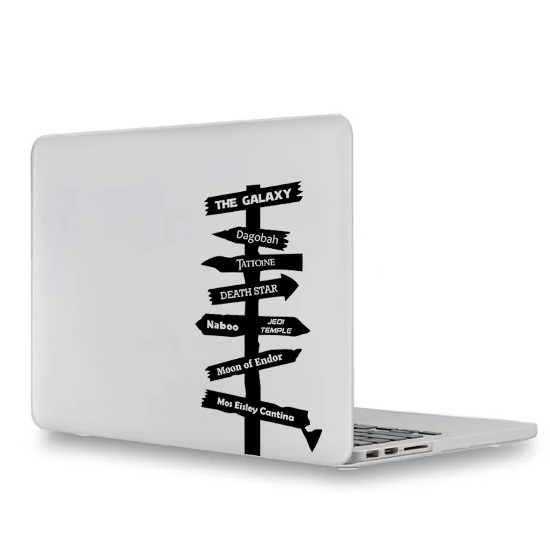 Star Wars Theme Signpost Laptop Sticker for Macbook Pro Air Retina 11 12 13 14 15 inch Hand Made Mac Book Skin HP Notebook Decal Star Wars Theme Signpost Laptop Sticker for Macbook Pro Air Retina 11 12 13 14 15 inch Hand Made Mac Book Skin HP Notebook Decal