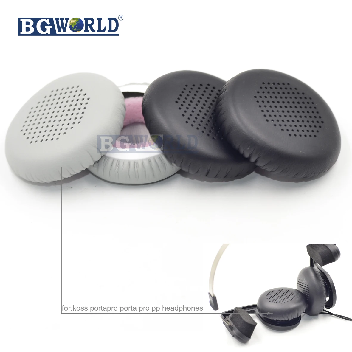 Bgworld Cushion 48mm Upgrade Ear Pads Cover Foam For Koss Portapro Porta Pro Pp Headphones Headset Earphone Accessories Aliexpress