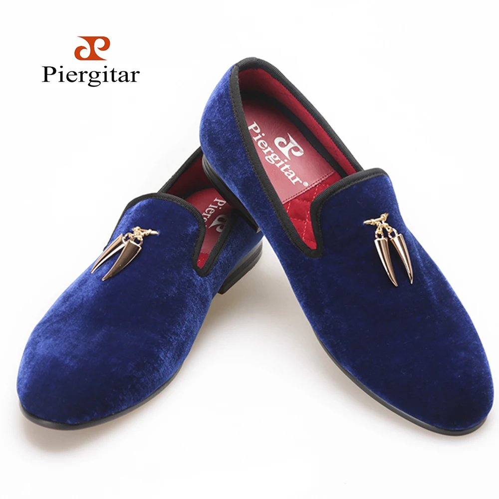 

2016men shoes casual shoes fashion Gold metal signature Shark Tooth velvet shoe men party shoes plus Size US6-14 Free shipping