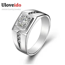 50% off Style 925 Sterling Silver Rings for Ladies / Males Jewellery 2015 Marriage ceremony Engagement Ring Anillos Wholesale Ulove J473N