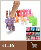 4 пары мини Модные Снеговики для куклы игрушки для куклы обувь подарок на день рождения для девочек