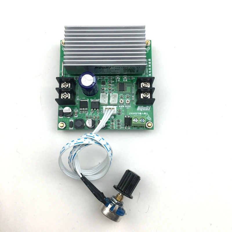 Модернизированный DC 12-60V широкое напряжение PWM DC щеточный регулятор скорости двигателя с управлением MACH3