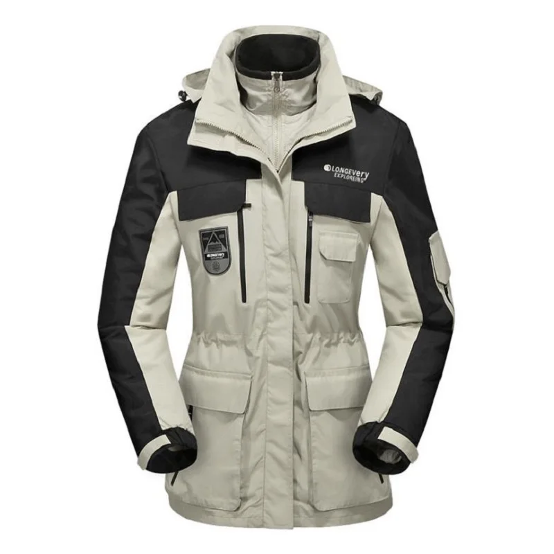 3 In 1 Outdoor Wandelen Jas Vrouwen Mannen Camping Toerisme Regen Jas Klimmen Windjack Trekking Waterdichte Jassen 3 In 1 Outdoor Wandelen Jas Vrouwen Mannen Camping Toerisme Regen Jas Klimmen Windjack Trekking Waterdichte Jassen
