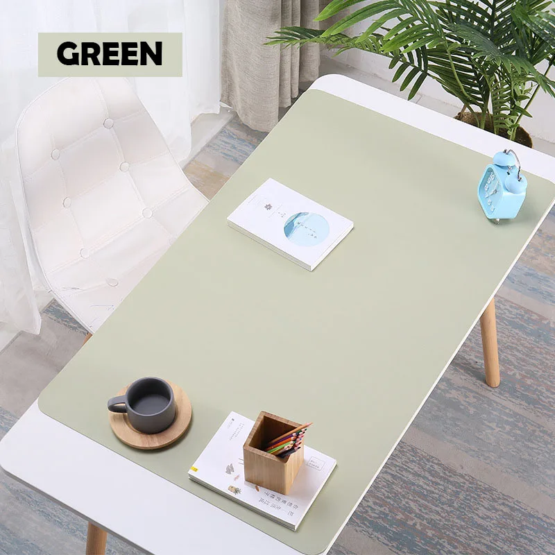 Kopen 1200X600MM Grote MousePad PU lederen gamer muismat Bureau Waterdicht Antifouling KeyboadPad alfombrilla ordena mause Mat XXL