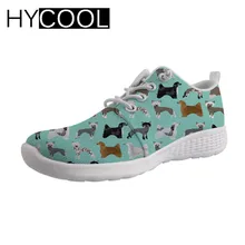 HYCOOL; женская обувь для водных видов спорта; обувь для плавания в китайском стиле с принтом милых собак; женские кроссовки; женская обувь на плоской подошве