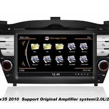 Для hyundai IX35 2010~ 2013-Автомобильная gps навигационная система+ Радио ТВ DVD BT iPod 3g wifi HD система экрана
