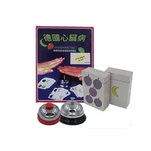 Новая настольная игра Halli Galli, фруктовая версия с металлическим колокольчиком, Германия, настольная скоростная экшн-игра, детская дро, образовательная карточка, игрушки