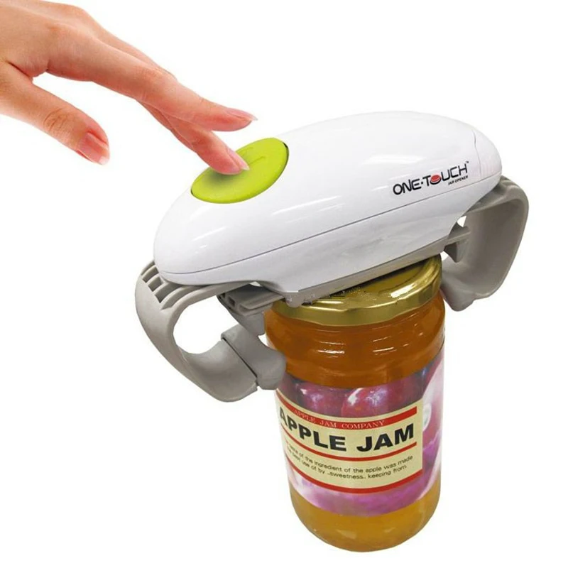 2016 New One Touch Automatic Electric Can Opener Kitchen Jar Opener