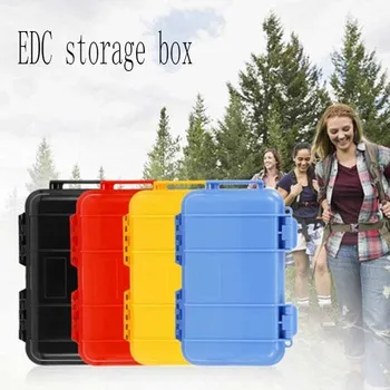

EDC padded mobile phone waterproof box waterproof box sealed pressure box storage box anti-fall
