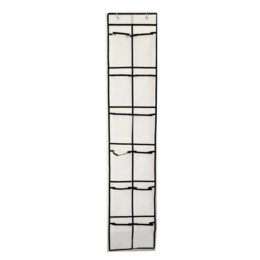 

Hanging Bag Storage Narrow Mesh Pockets Wall Holder Over Door Shelf Shoe Organizer Closet