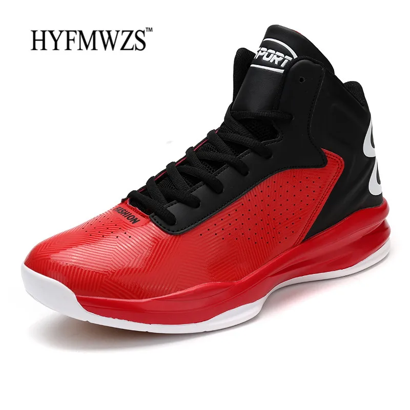 

HYFMWZS 2018 Krasovki Mens Basketball Shoes Original Basket Homme Antiskid Sneakers Basketball Esportivo Basketball Sport Shoes