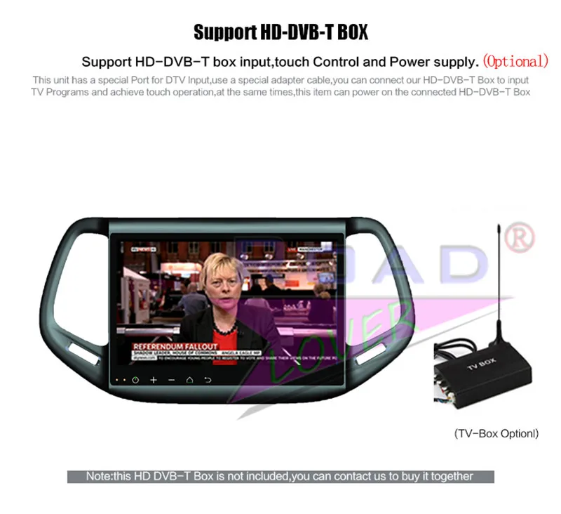 Perfect Roadlover Android 8.1 Car Multimedia Radio Player For Jeep Compass 2016 Stereo GPS Navigation Automagnitol Double Din MP3 NO DVD 20